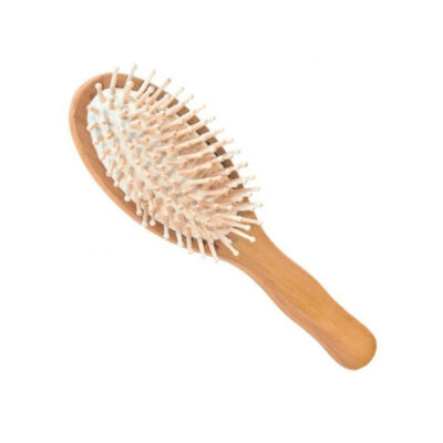 Brosse pneumatique manche et picots en bois